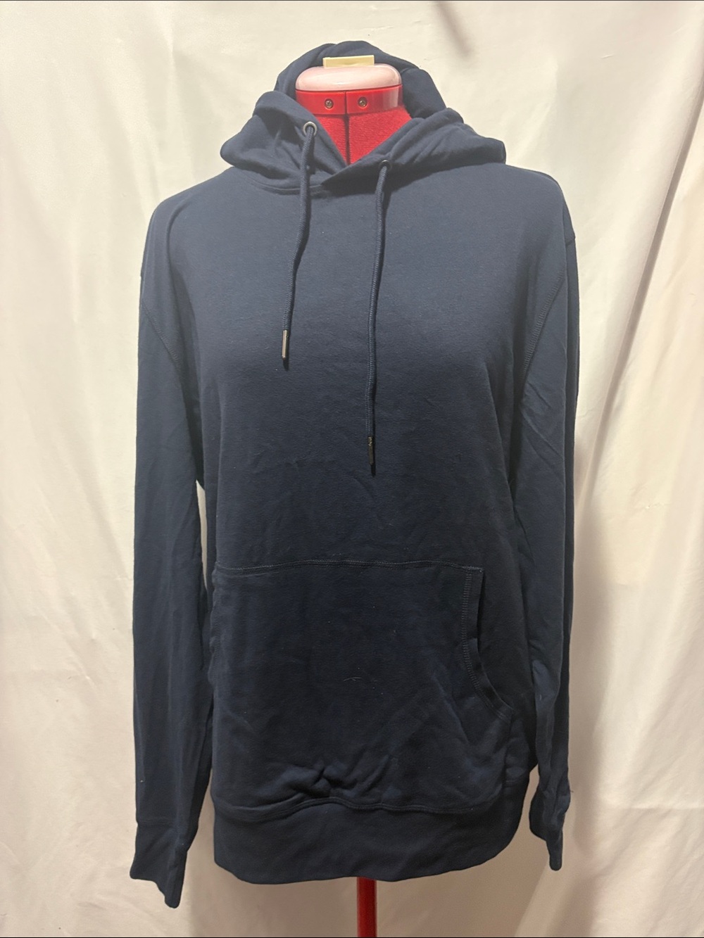 Amazon Essentials Navy Pullover Hoodie with Kangaroo Pocket